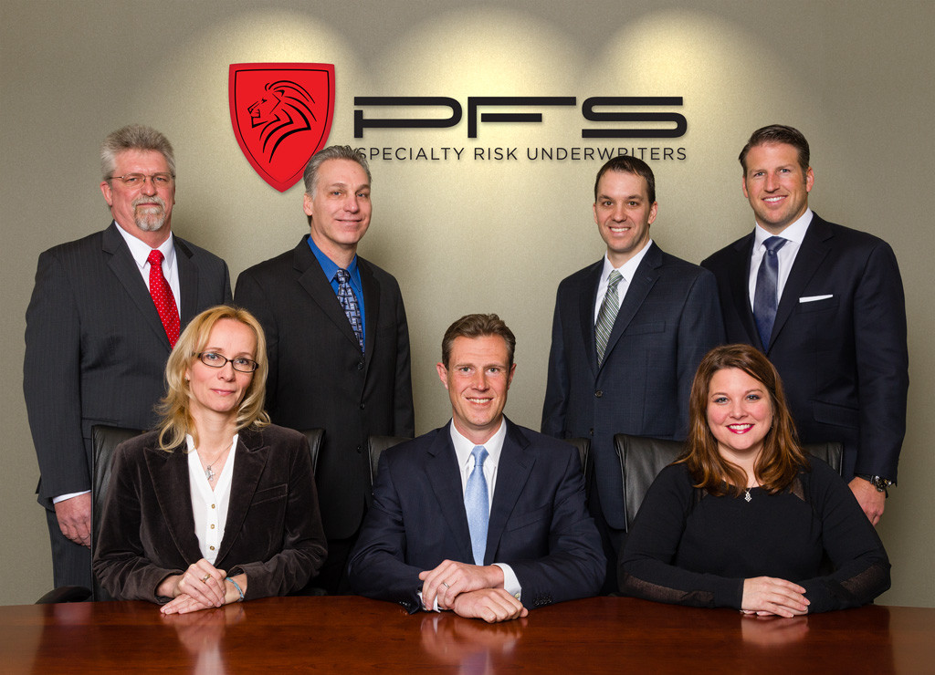 business meeting group portrait in conference room