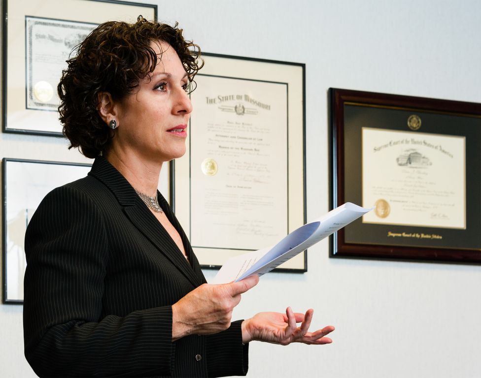 attorney preparing remarks